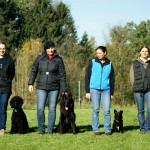 Die BH-Pr&uuml;flinge (v.l.n.r.) Lisa, Katharina, Regina, Andrea